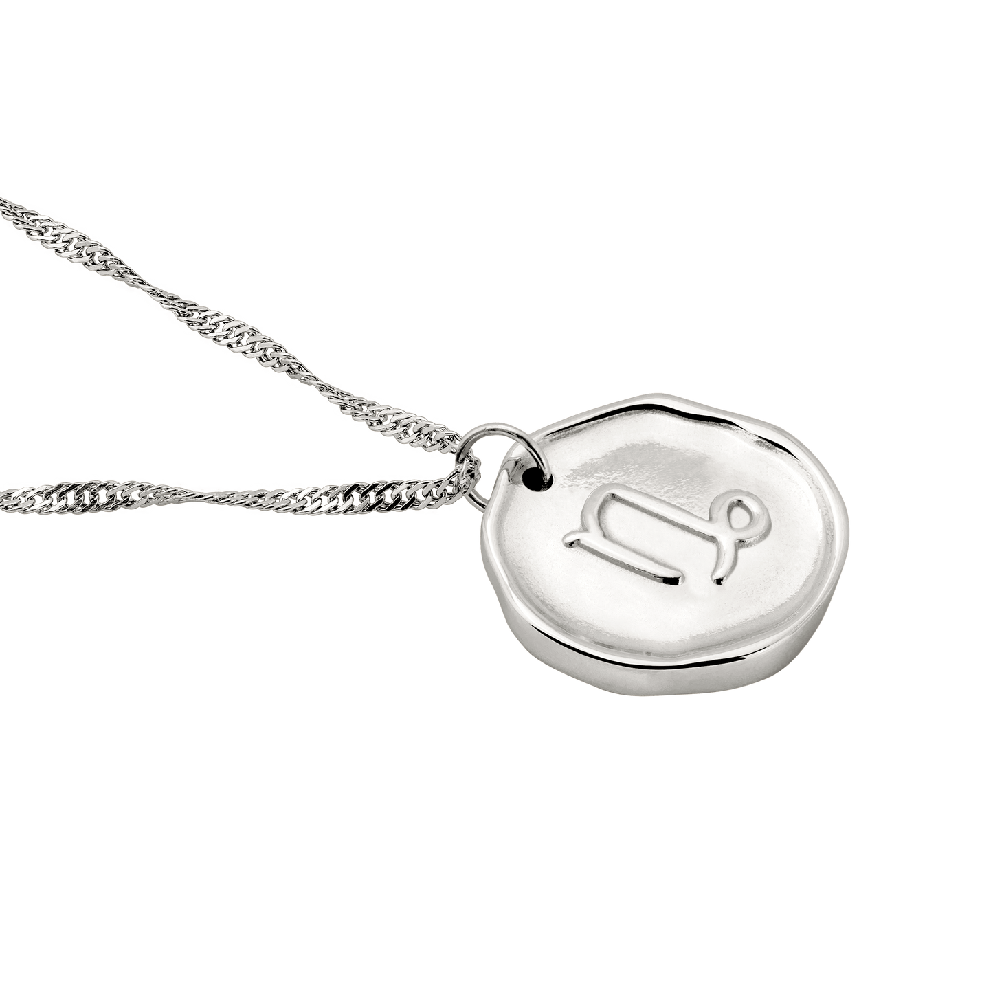 Zodiac Collana - Capricorno Argento