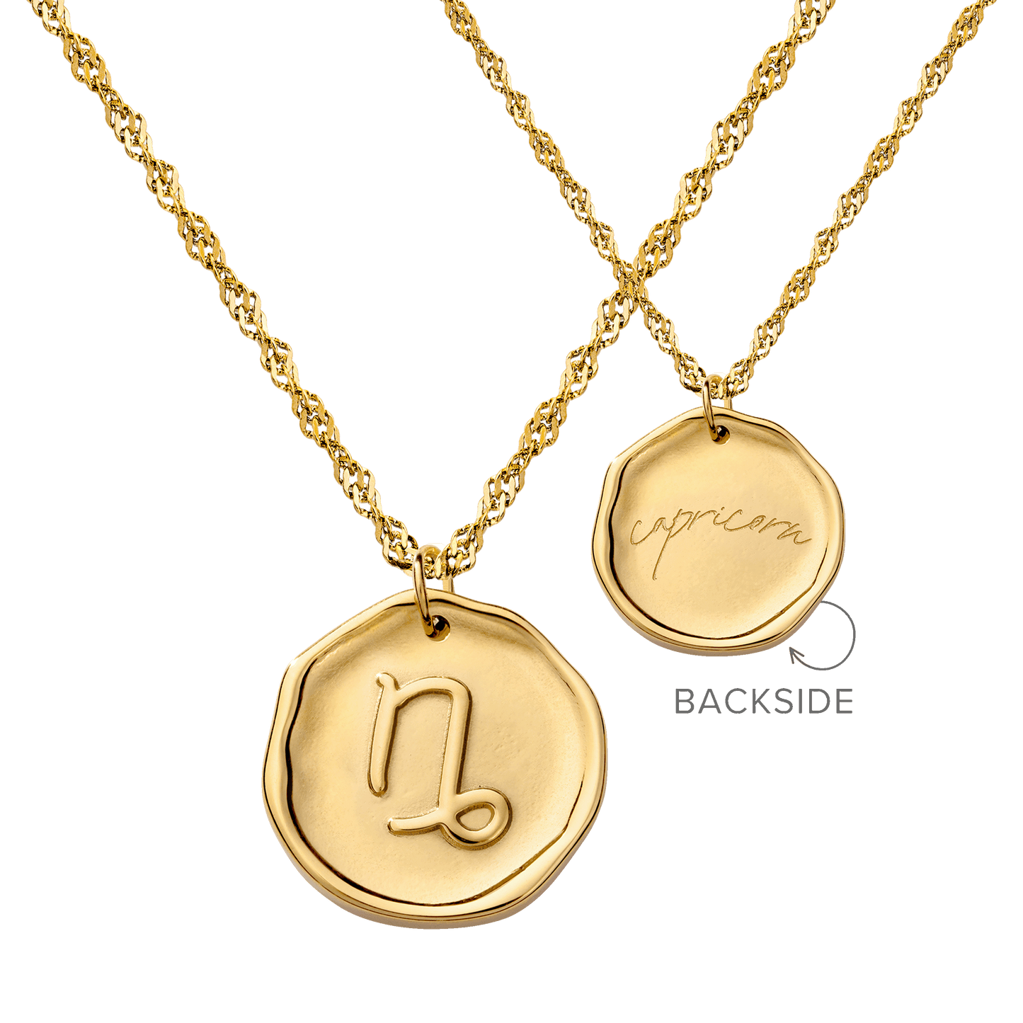 Zodiac Collana - Capricorno Oro