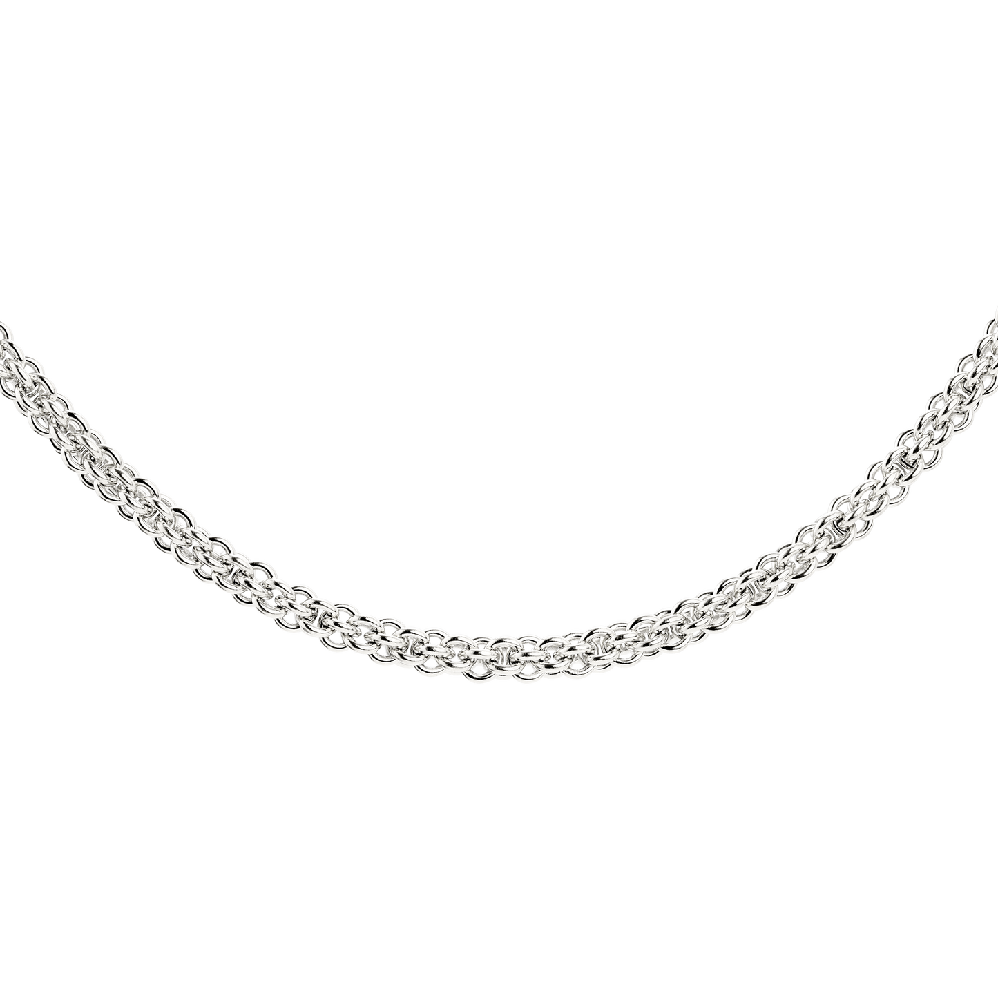 Chain Mania Collana Argento