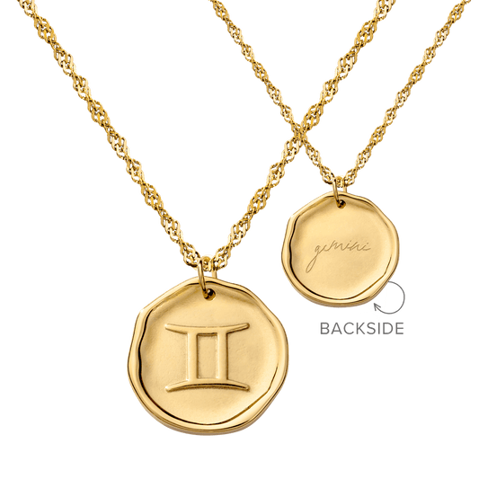 Zodiac Collana - Gemelli Oro