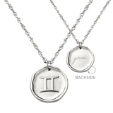 Zodiac Collana - Gemelli Argento