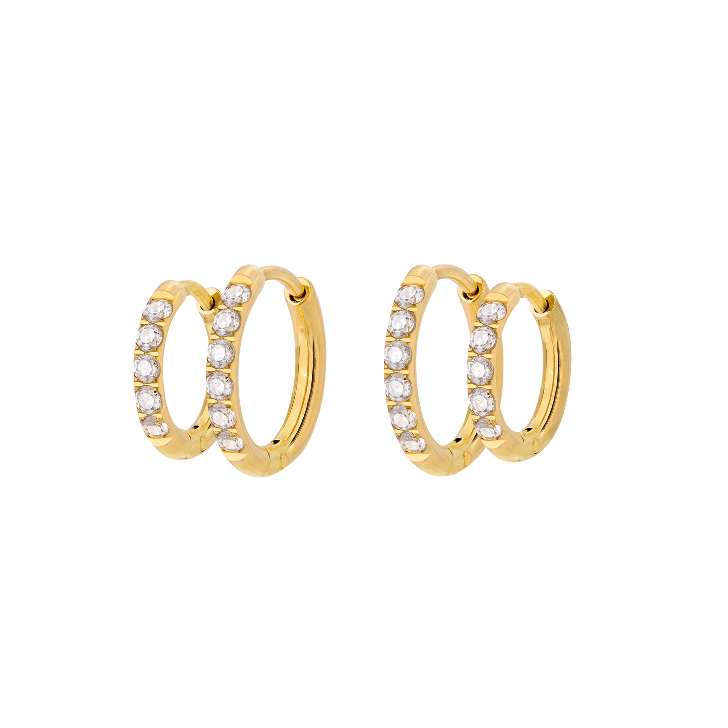 Glimmer Hoop Bundle Oro