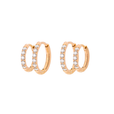 Glimmer Hoop Bundle Oro Rosa