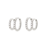 Glimmer Hoop Bundle Argento