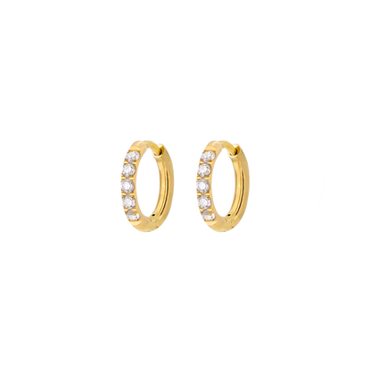Glimmer Hoops Baby Oro