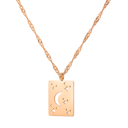 Midnight Lover Collana Oro Rosa