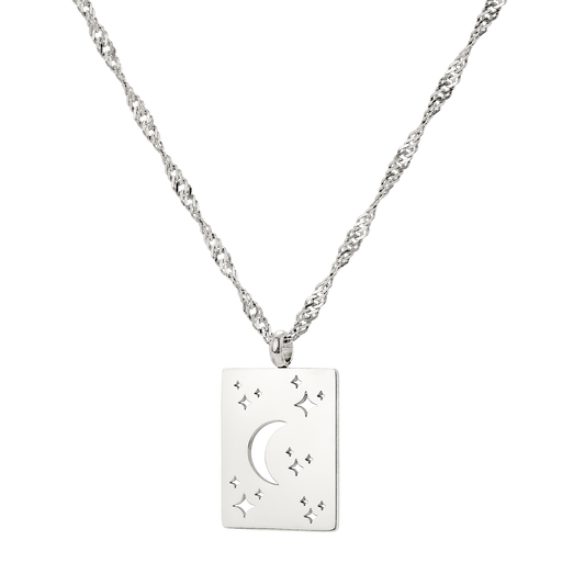 Midnight Lover Collana Argento