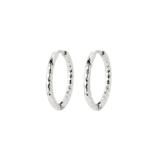 Prism Hoops Medium Argento