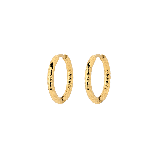 Prism Hoops Small Gold