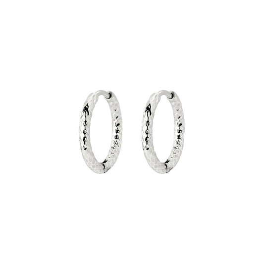 Prism Hoops Small Argento