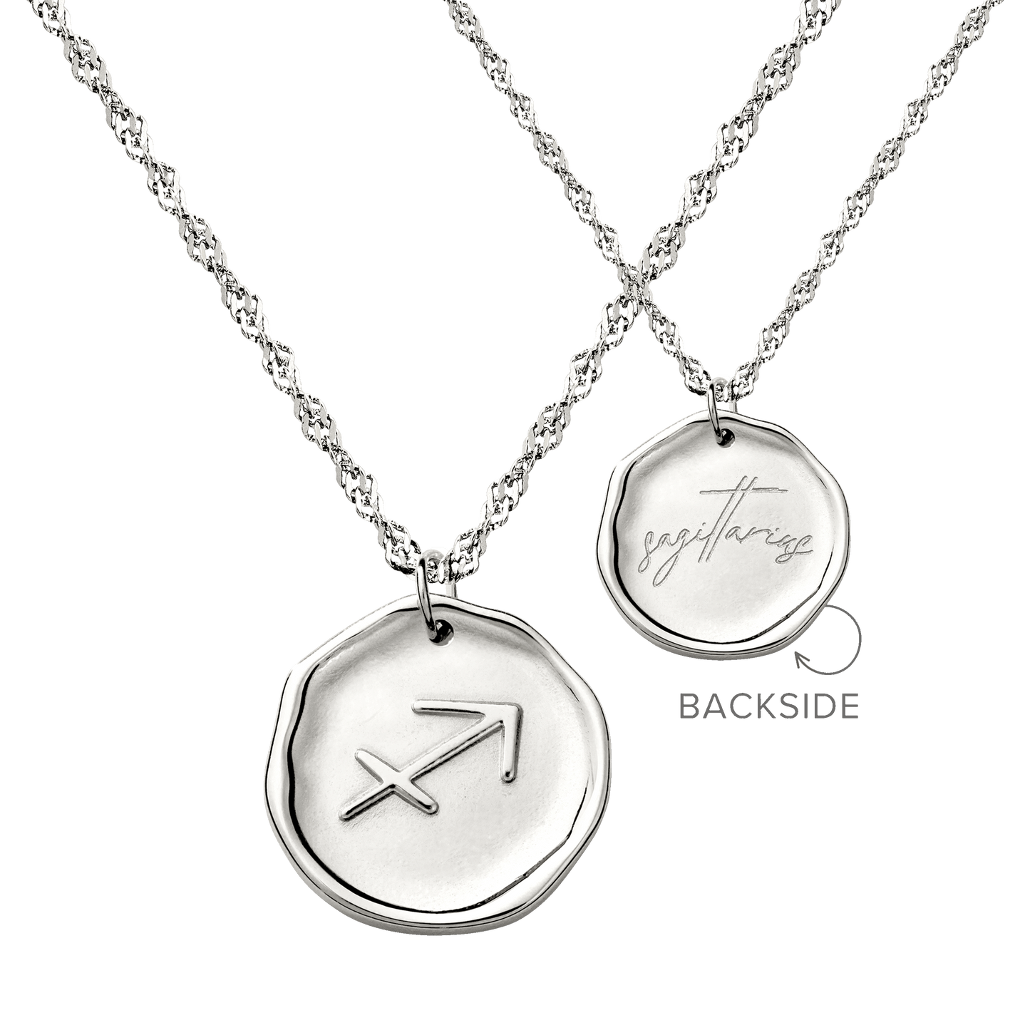 Zodiac Collana - Sagittario Argento