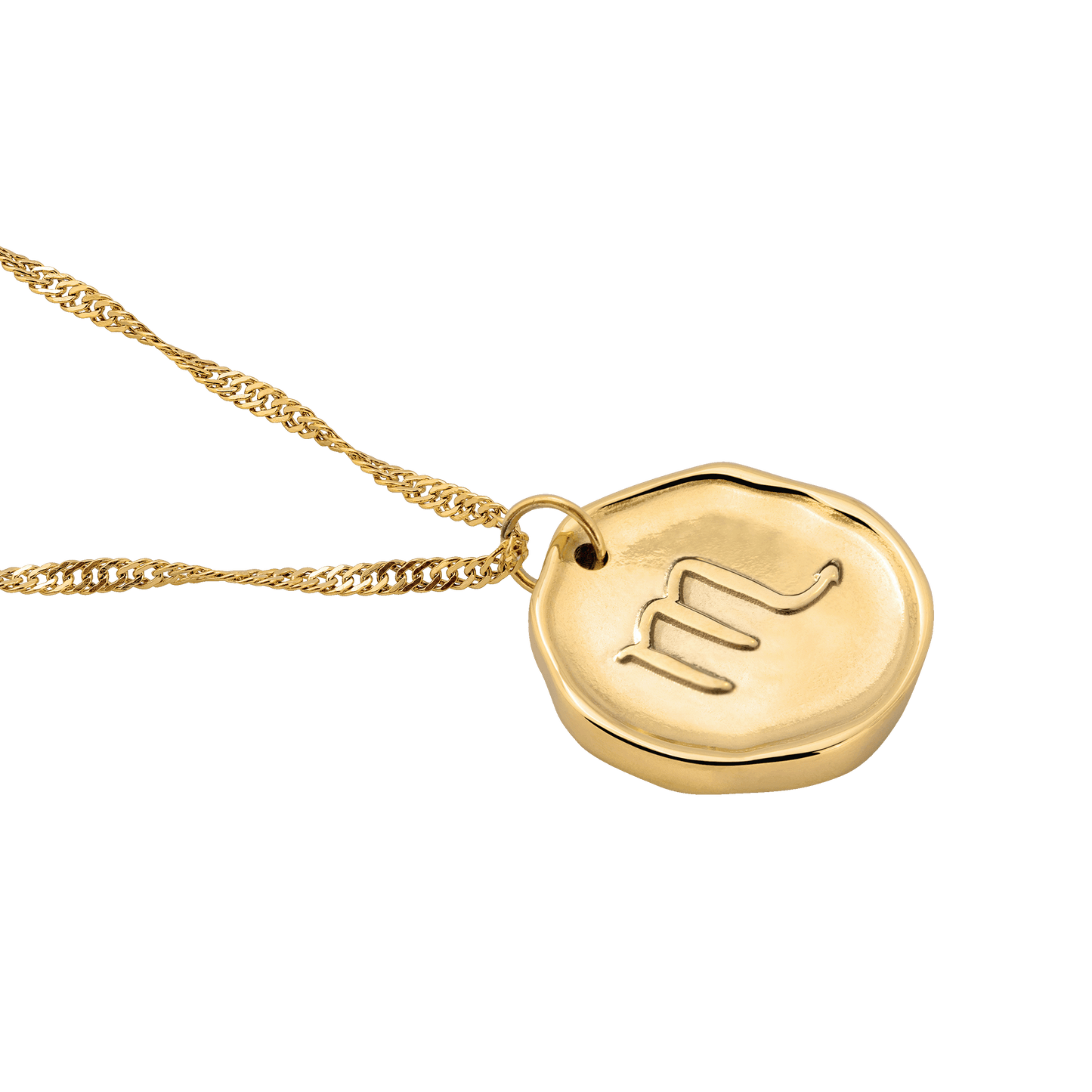 Zodiac Collana - Scorpione Oro