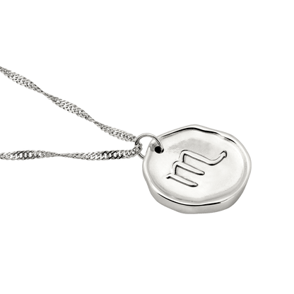 Zodiac Collana - Scorpione Argento