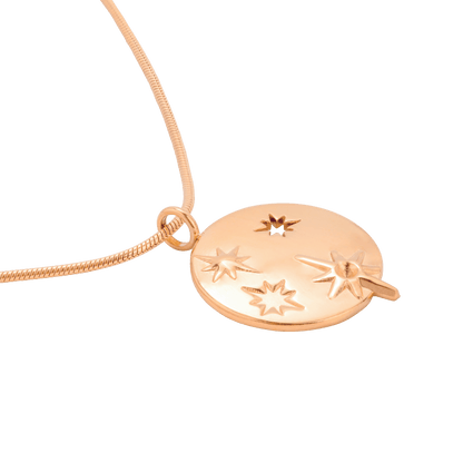 Shiny Stars Collana Oro Rosa