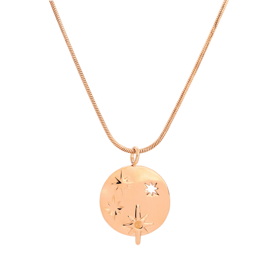 Shiny Stars Collana Oro Rosa