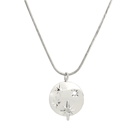 Shiny Stars Collana Argento