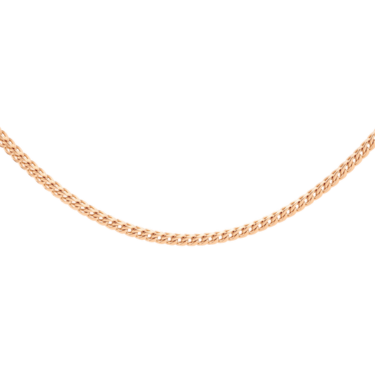 Spiga Chain Collana Oro Rosa