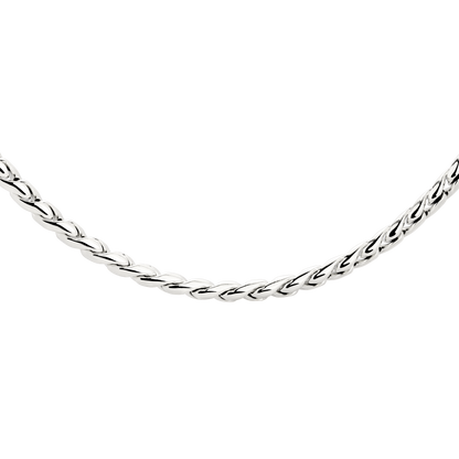 Spiral Links Collana Argento