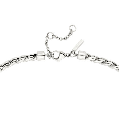 Spiral Links Collana Argento