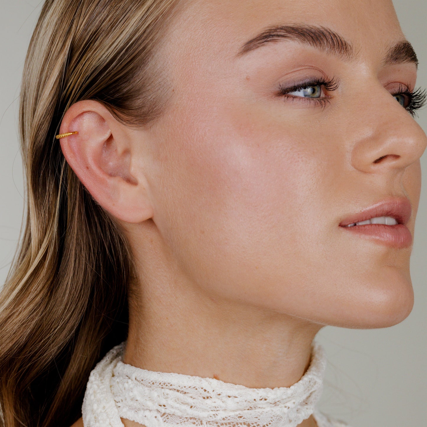 Striped Piercing Oro
