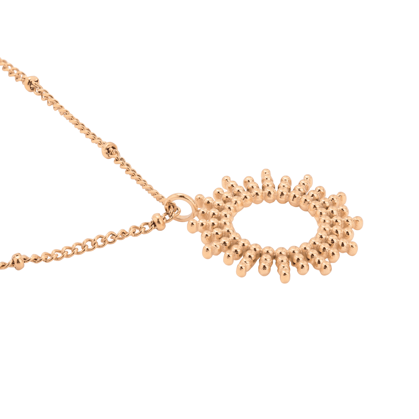 Sunny Beads Collana Oro Rosa