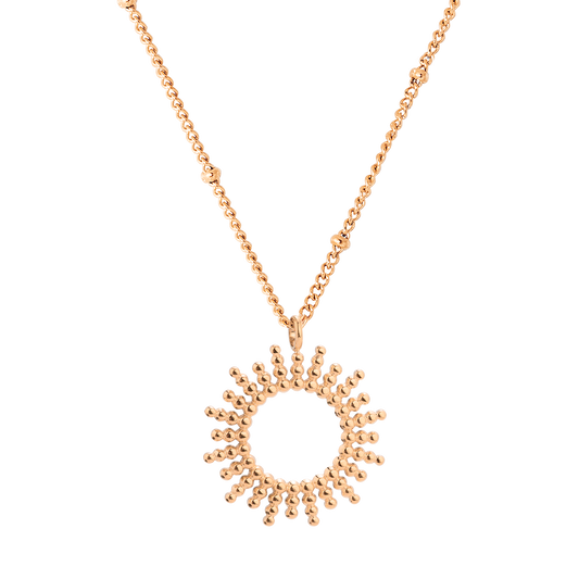 Sunny Beads Collana Oro Rosa