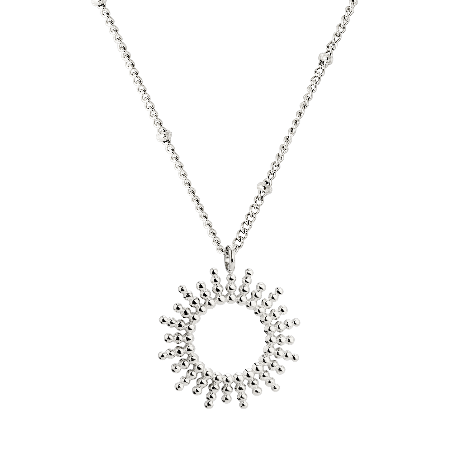 Sunny Beads Collana Argento