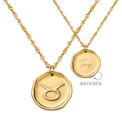 Zodiac Collana - Toro Oro