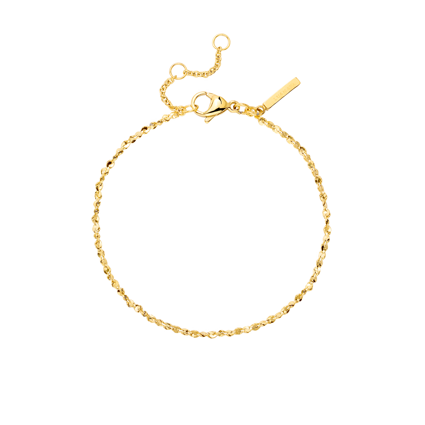 Tinsel Chain Bracciale Oro