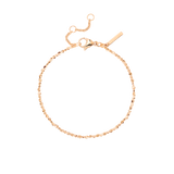 Tinsel Chain Bracciale Oro Rosa