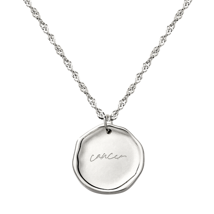 Zodiac Collana - Cancro Argento