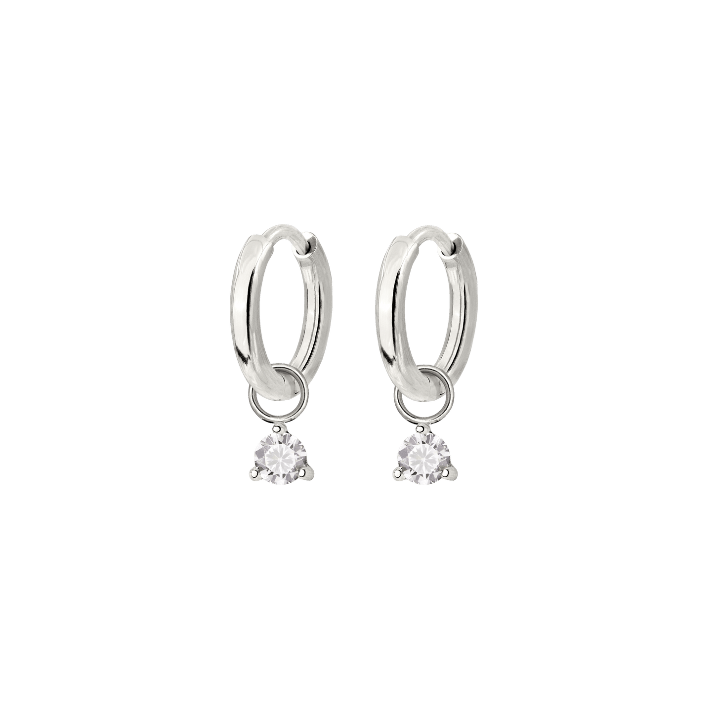 Blanco Lumbre Hoop Set Baby Argento