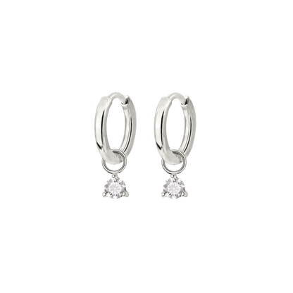 Blanco Lumbre Hoop Set Baby Argento
