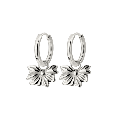 Eternal Bloom Hoop Set Small Argento