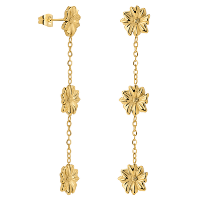 Petal Fall Orecchini Oro