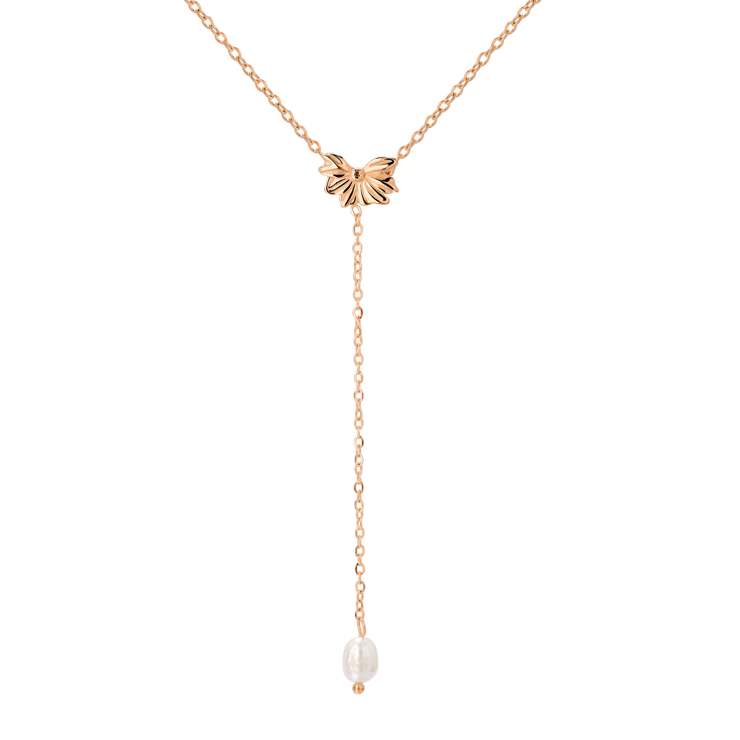 Petal Pearl Collana Y Oro Rosa