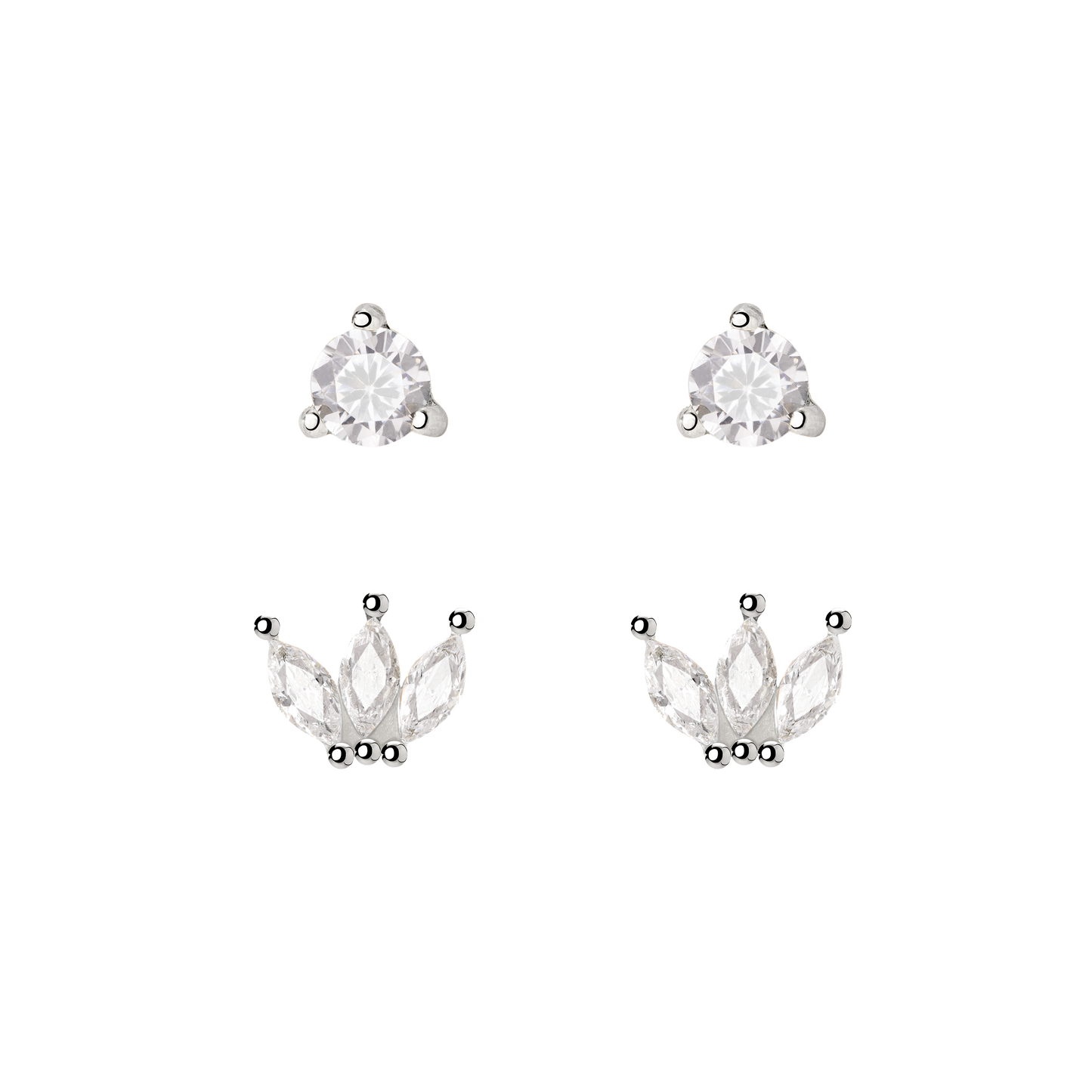 Royalty Orecchini Bundle Argento