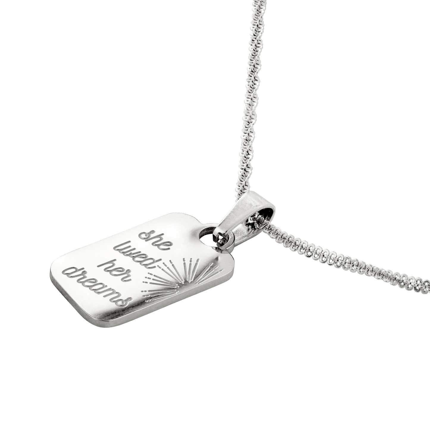 She lived her dreams Collana Argento