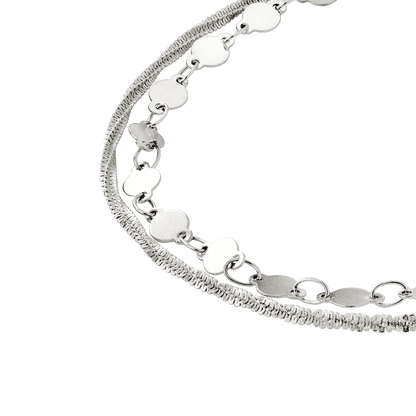 Timeless Ties Bracciale Argento
