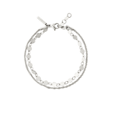 Timeless Ties Bracciale Argento