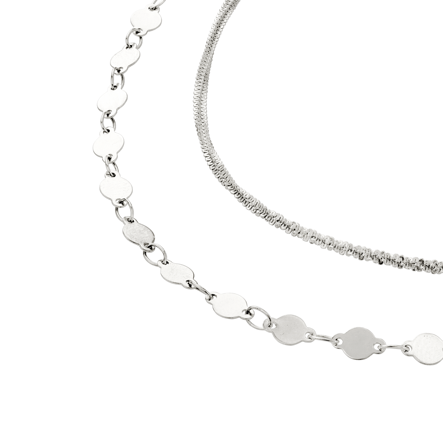 Timeless Ties Collana Argento