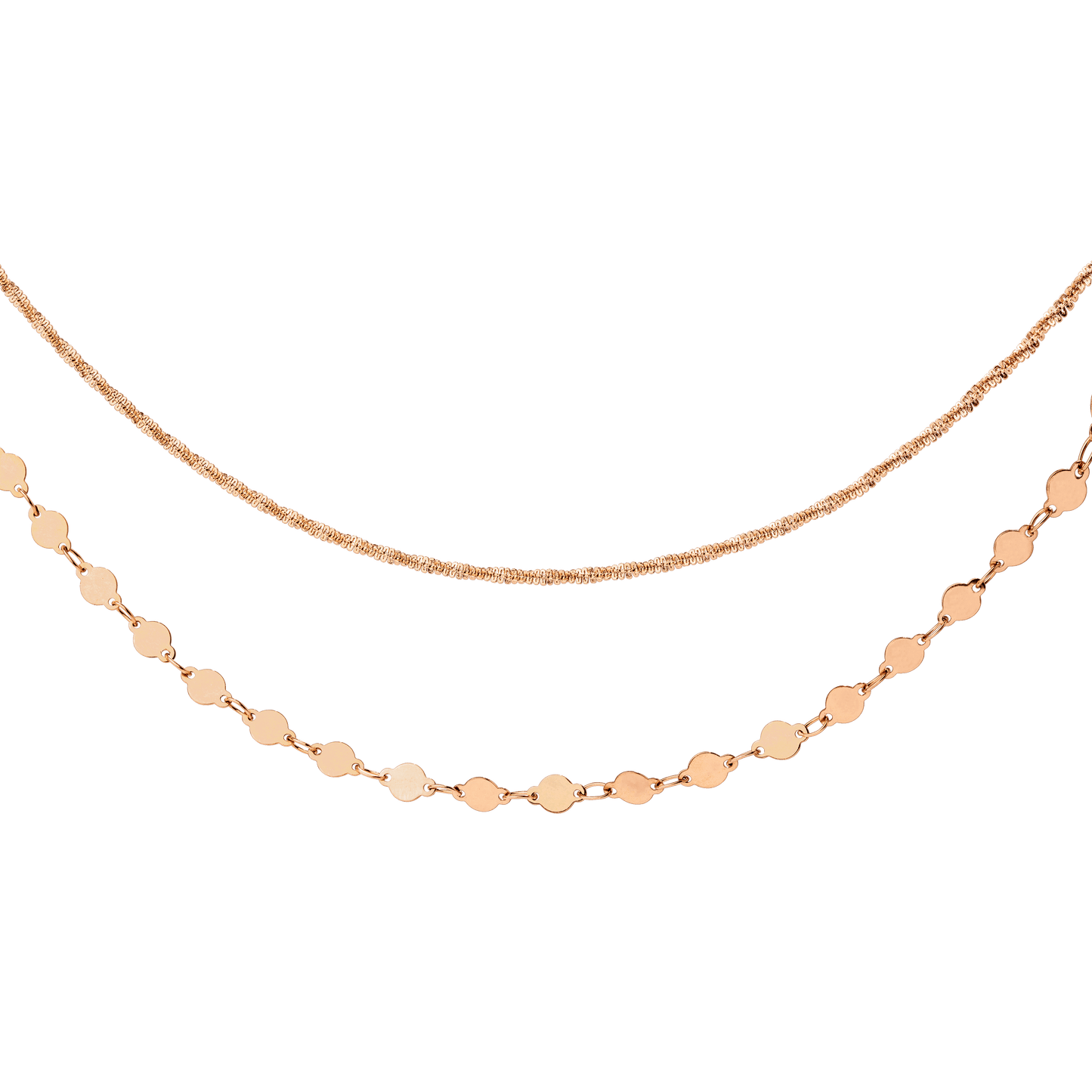Timeless Ties Collana Oro Rosa