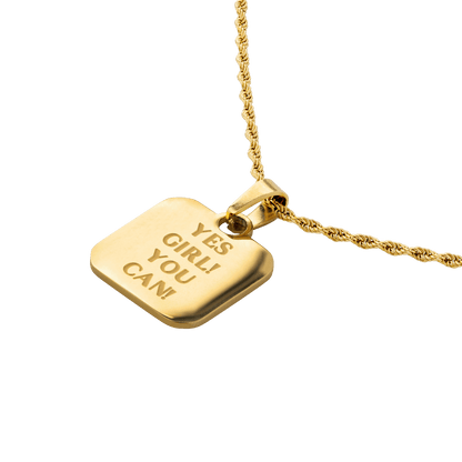 Yes girl! You can! Collana Oro