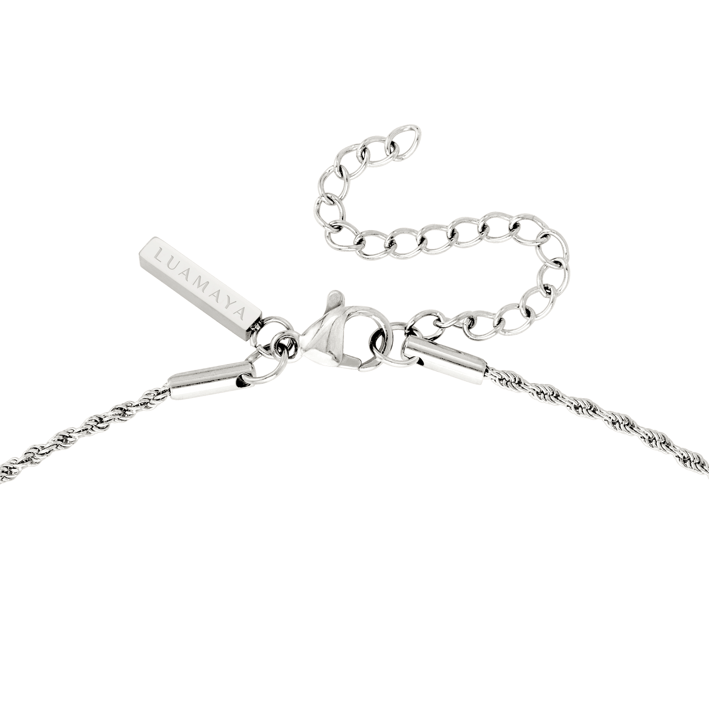 Blush Quartz Collana Argento