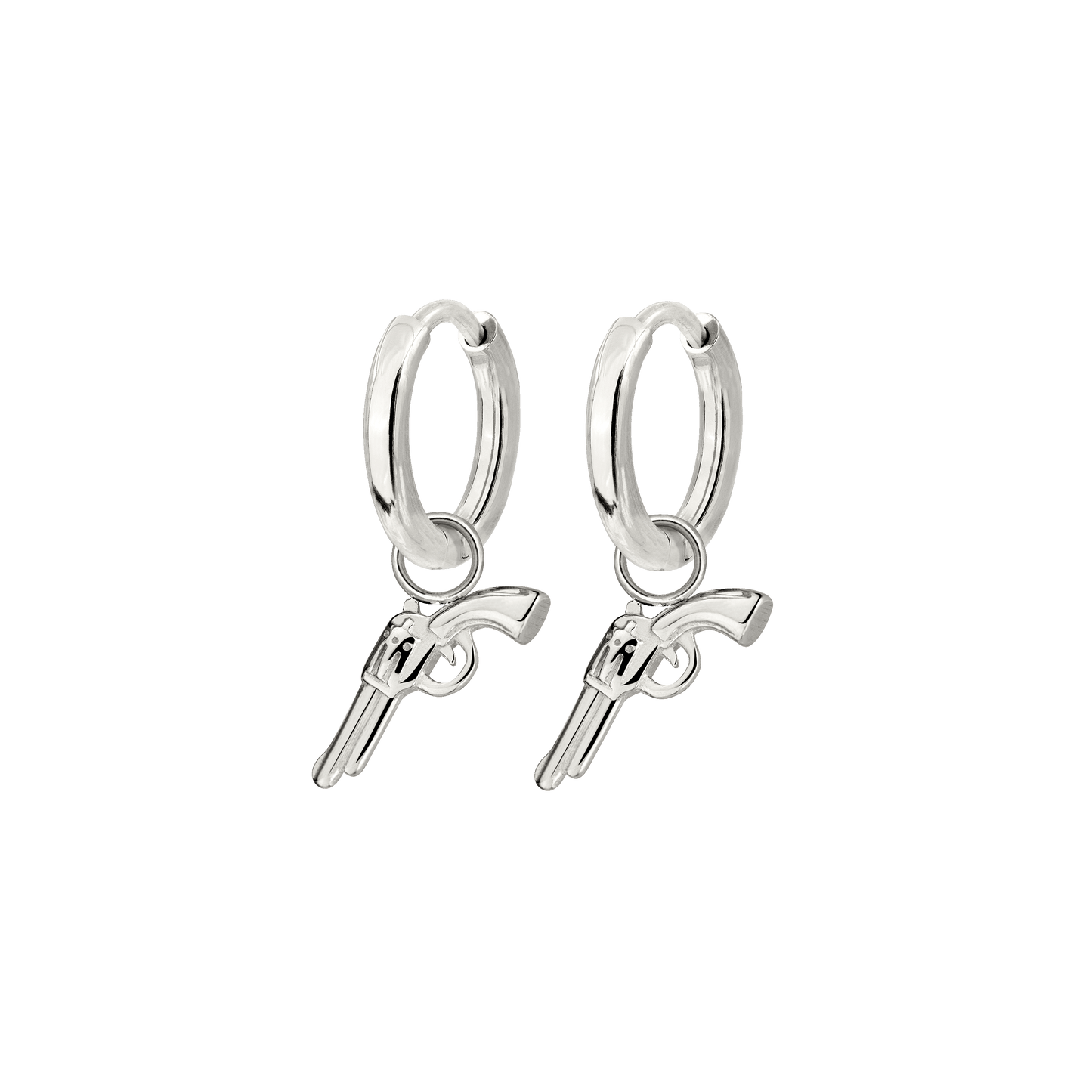 Bulletproof Hoop Set Baby Argento