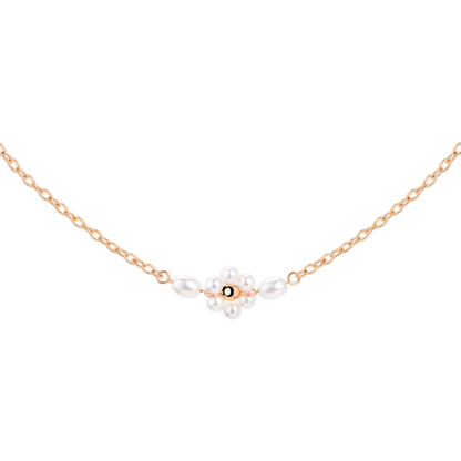 Daisy Choker Oro Rosa