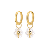 Daisy Hoop Set Small Oro