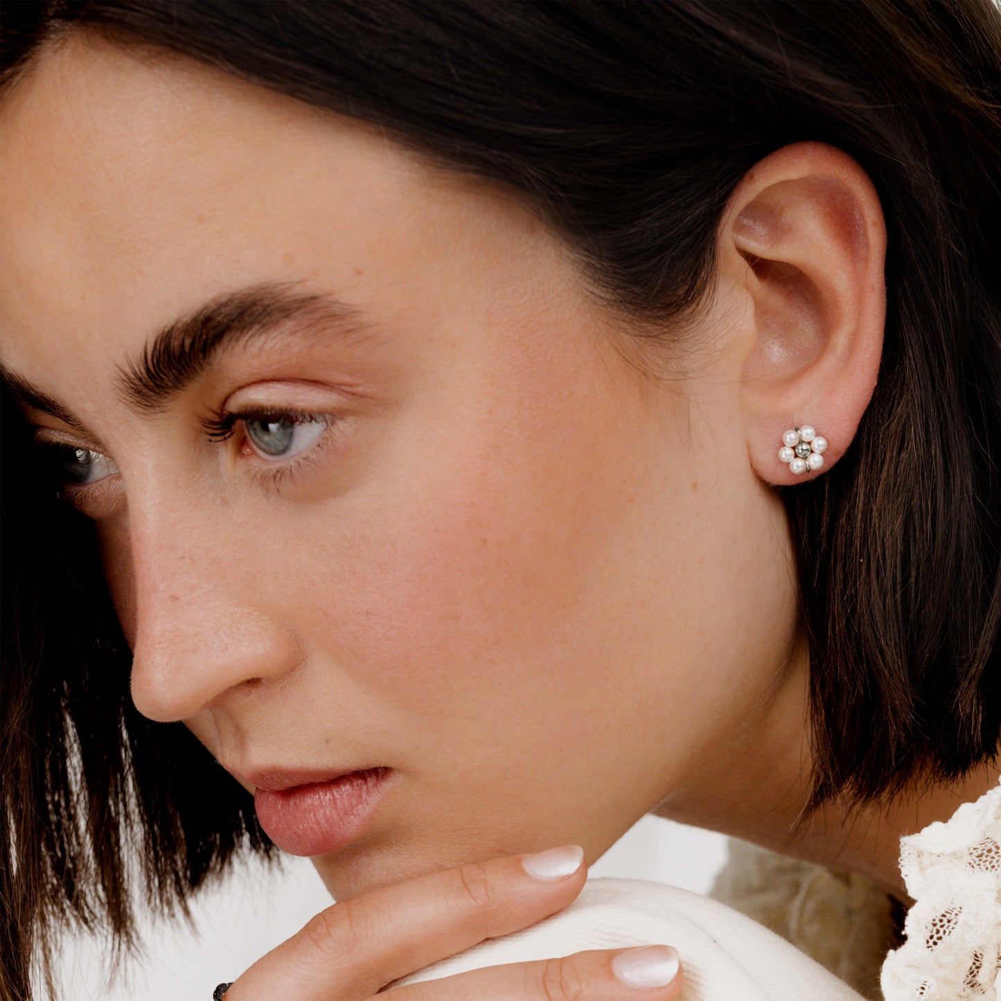 Daisy Orecchini Argento