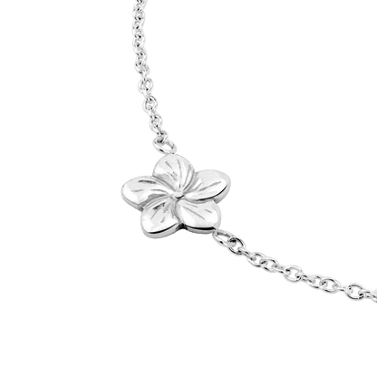 Floral Glow Choker Argento