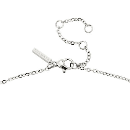 Floral Glow Choker Argento